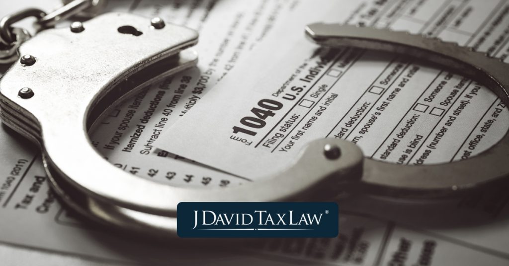 Top-Rated IRS Criminal Tax Attorney - J. David Tax Law