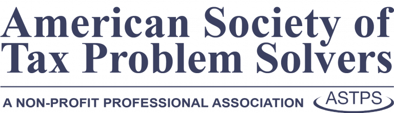 American Society of Tax Problem Solvers Recognition Award