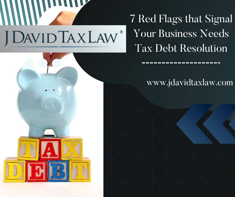 J. David Tax Law business tax relief