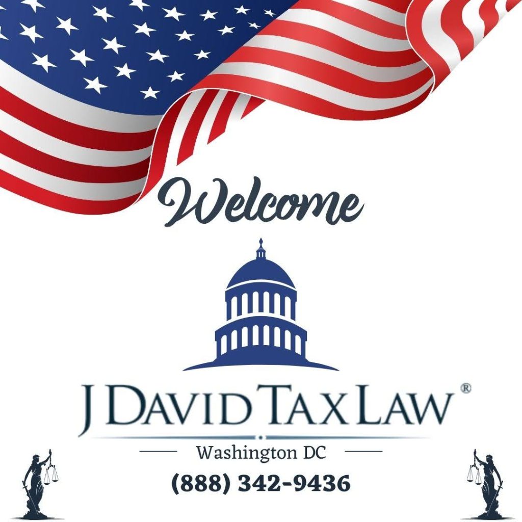 J David Tax Law Washington DC tax relief