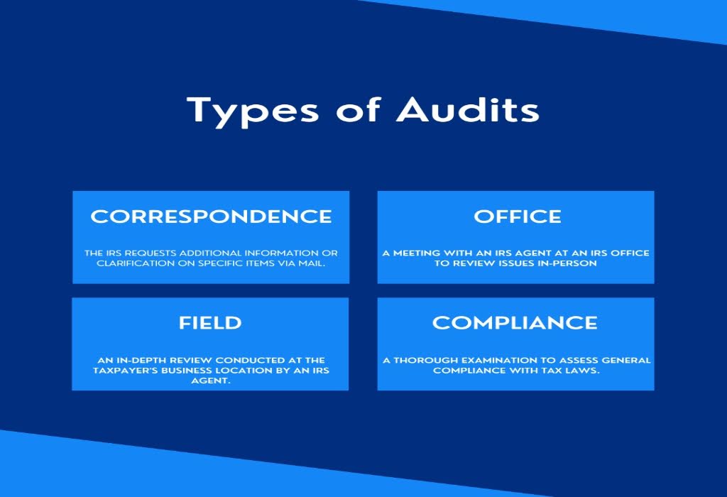 Chart of tax audit types and processes