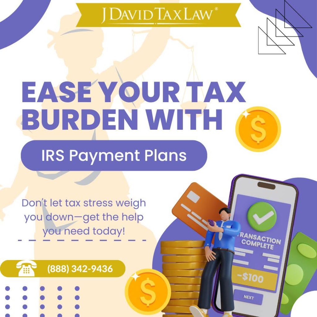 IRS payment plan strategy session with expert legal team