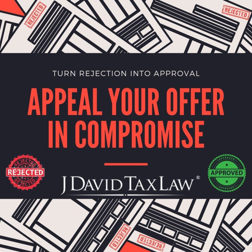 Tax debt appeal process - J. David Tax Law