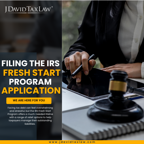 File IRS Fresh Start with tax attorney