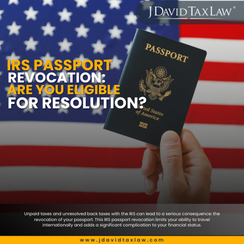 IRS Passport Revocation