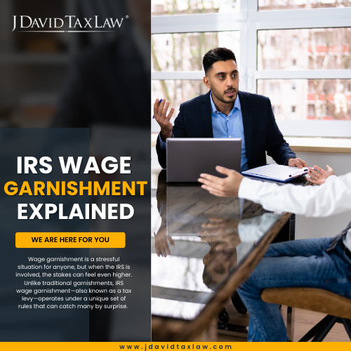 IRS Wage Garnishment Explained
