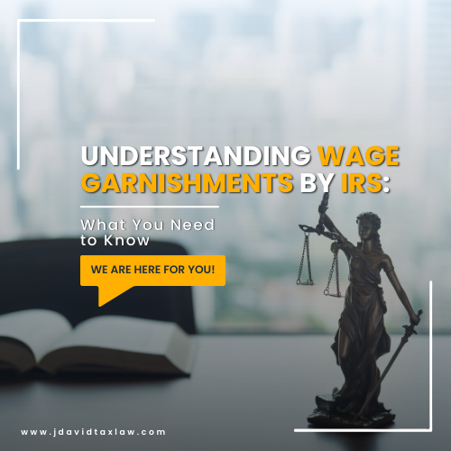 Wage Garnishment by IRS