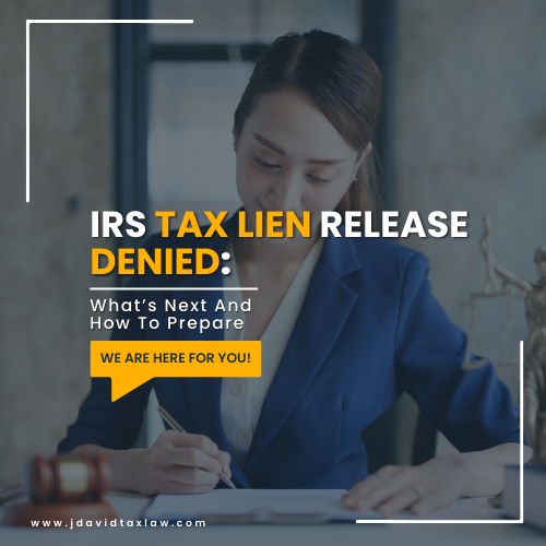 Tax Lien Attorney - J. David Tax Law