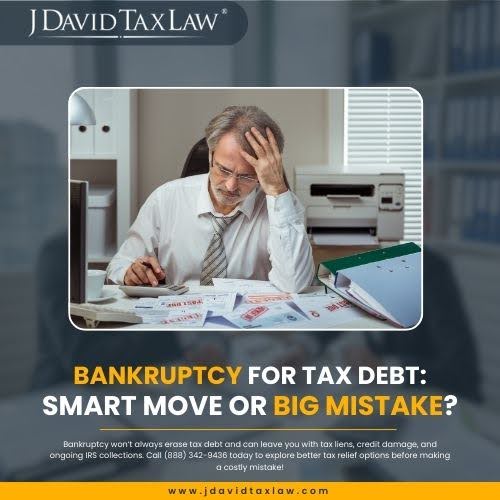 Bankruptcy for Tax Debt