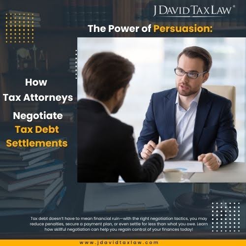 Tax debt settlements