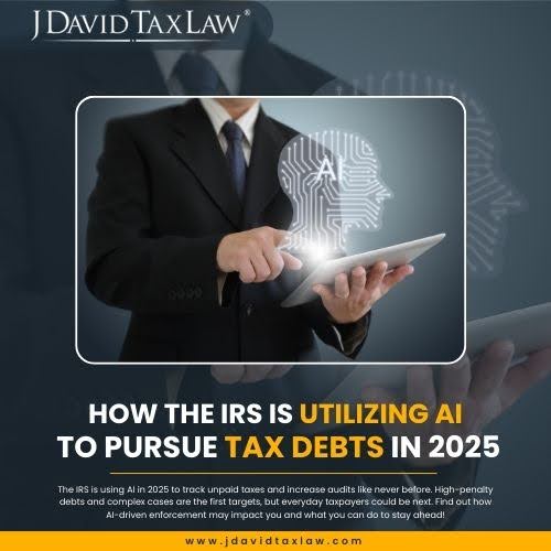 IRS using AI for tax debts - J. David Tax Law