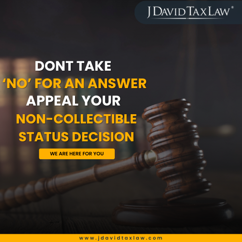 Learn About Non-Collectible Status Appeals