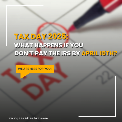 Professional Tax Help from J. David Tax Law