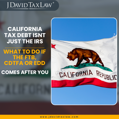 California tax debt solutions