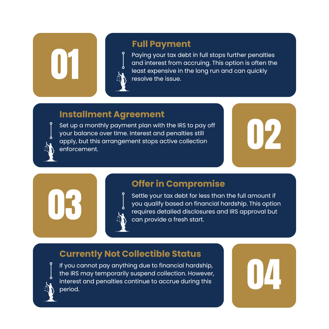 How J. David Tax Law Can Help Resolve Your IRS Collection Issues