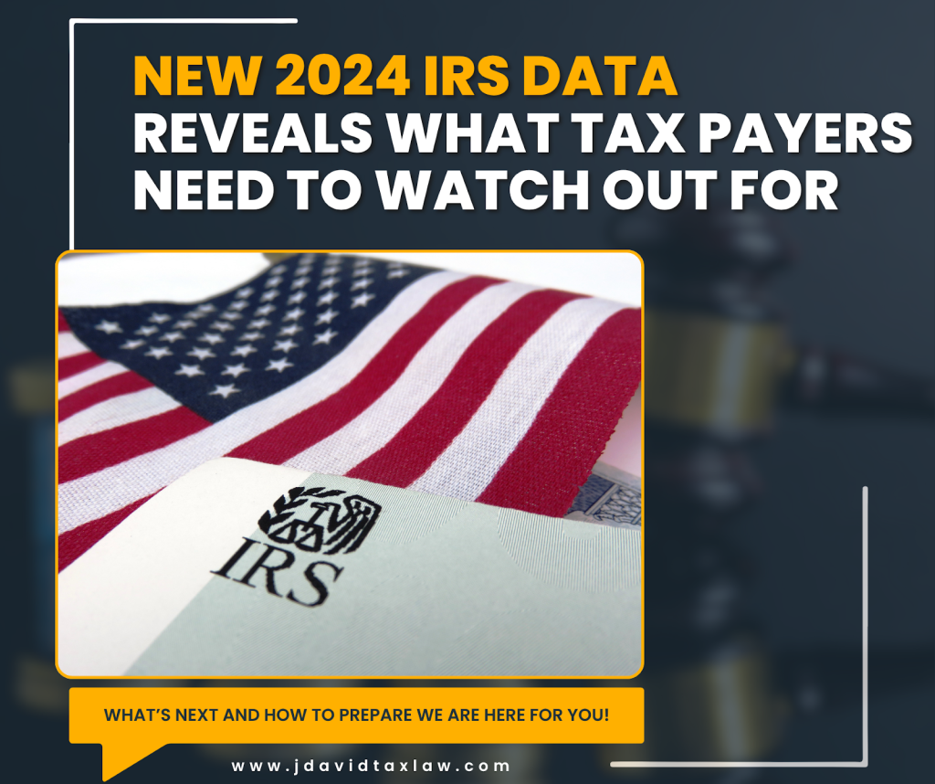 New 2024 IRS data reveals what tax payers need to watch out for