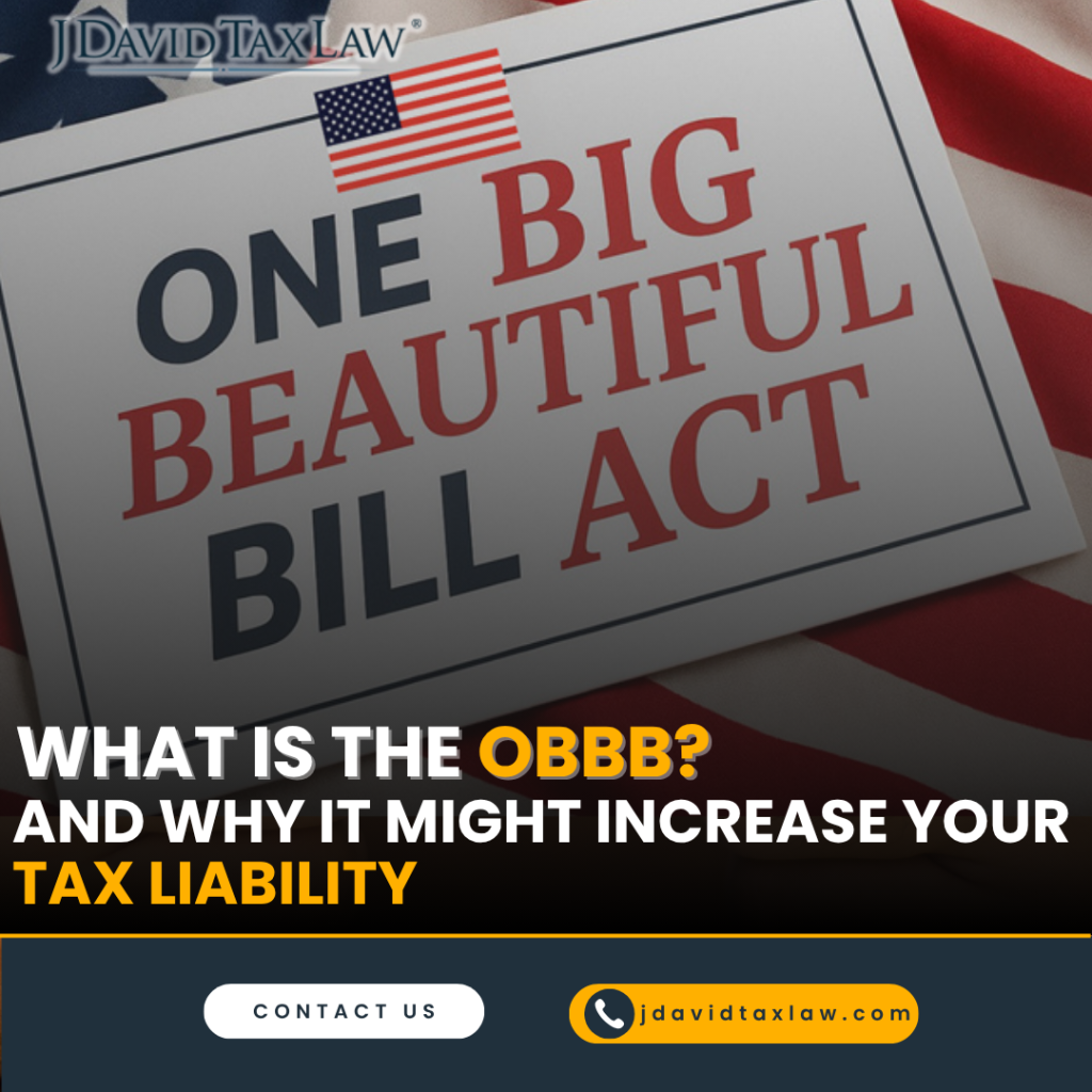 What is the OBBB? and why it might increase your tax liability