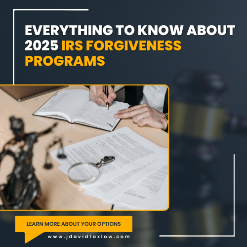 Everything to know about 2025 IRS forgiveness programs