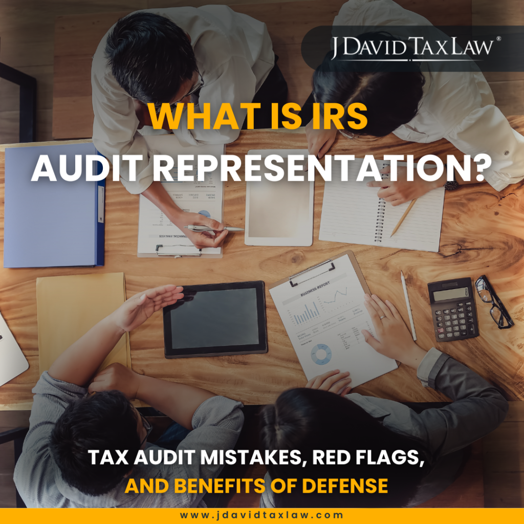 What is IRS Audit representation