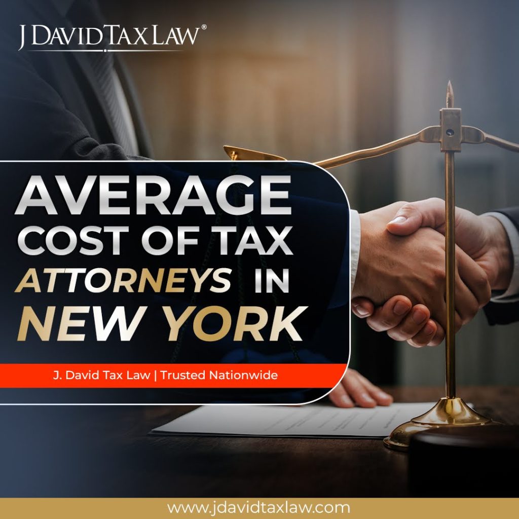Average cost of tax attorneys in new york
