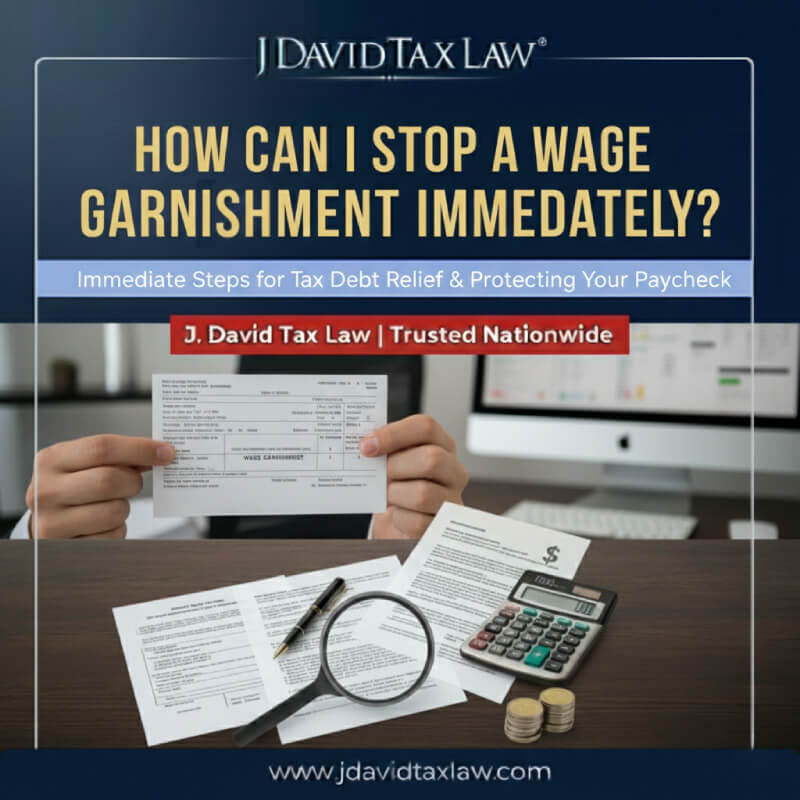 How Can I Stop a Wage Garnishment Immediately