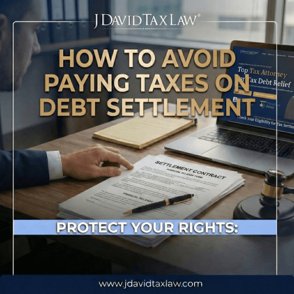 How To Avoid Paying Taxes On Debt Settlement