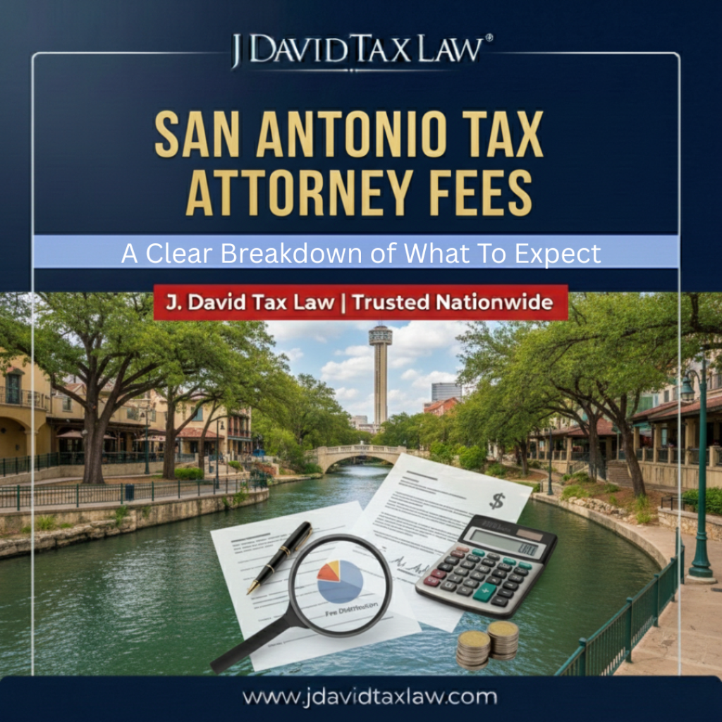 San Antonio tax attorney fees