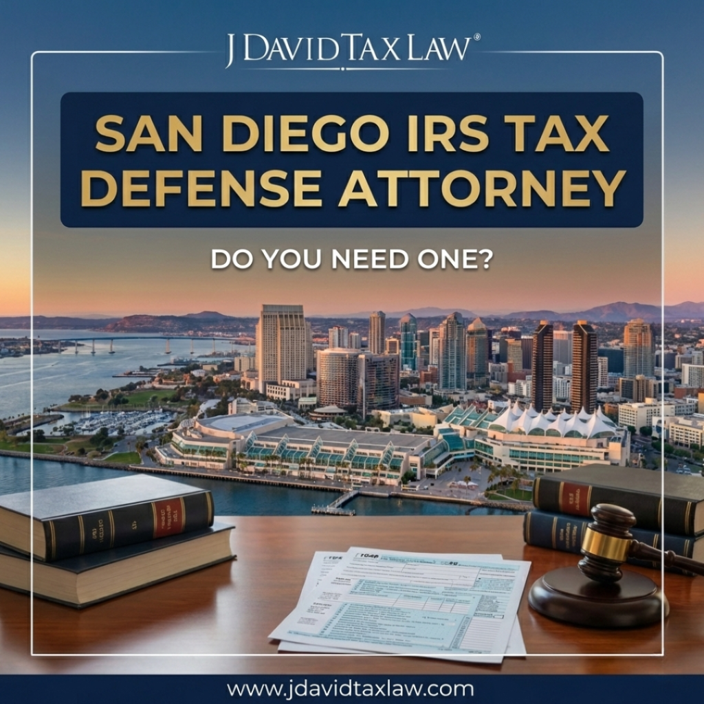 San Diego IRS Defense Attorney
