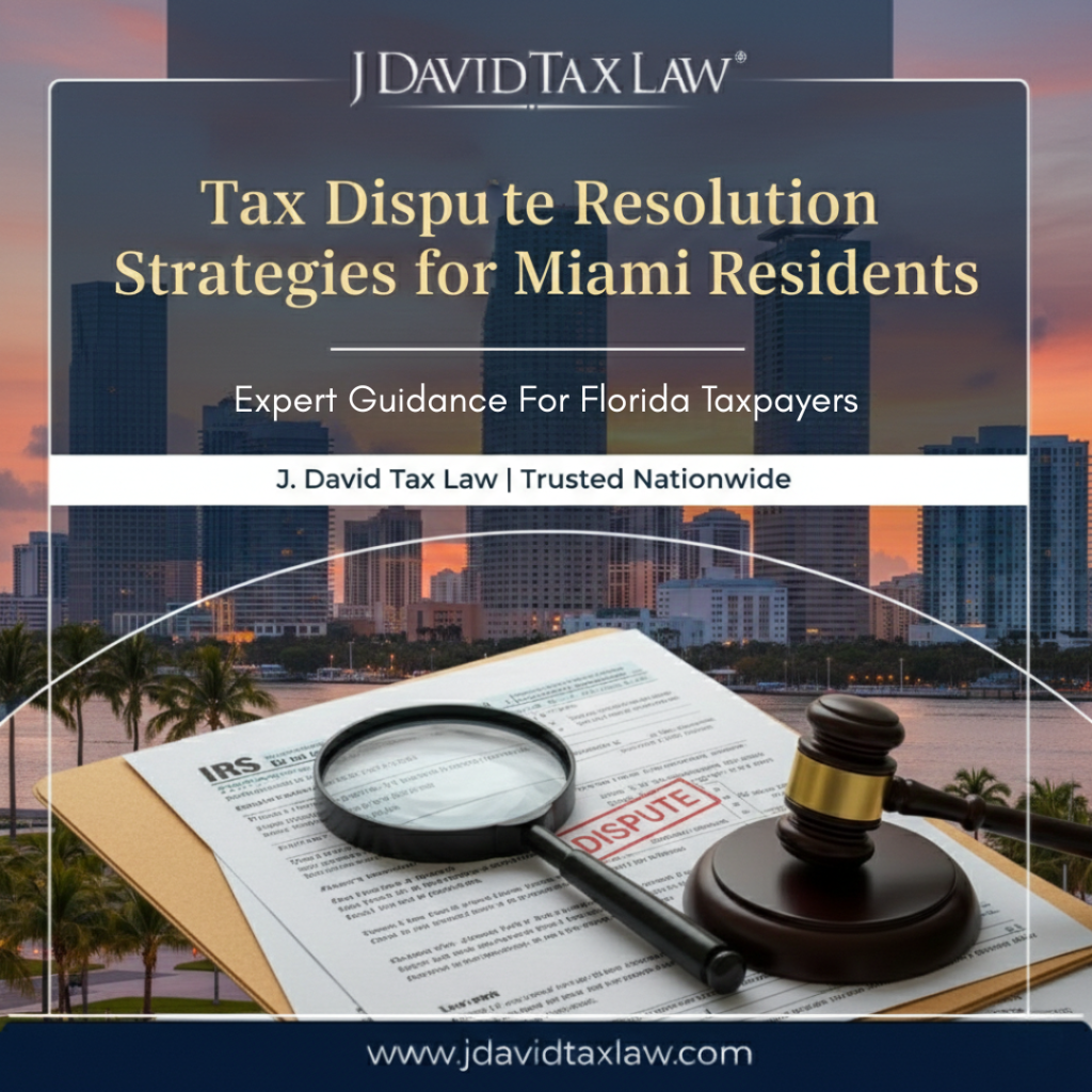 Miami Tax Dispute Resolution