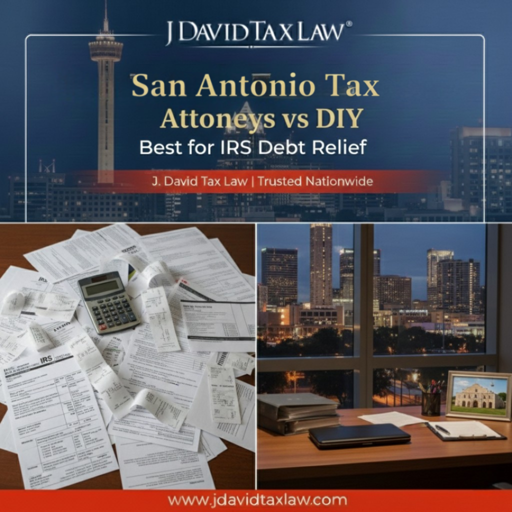 San Antonio tax attorney tax debt relief help