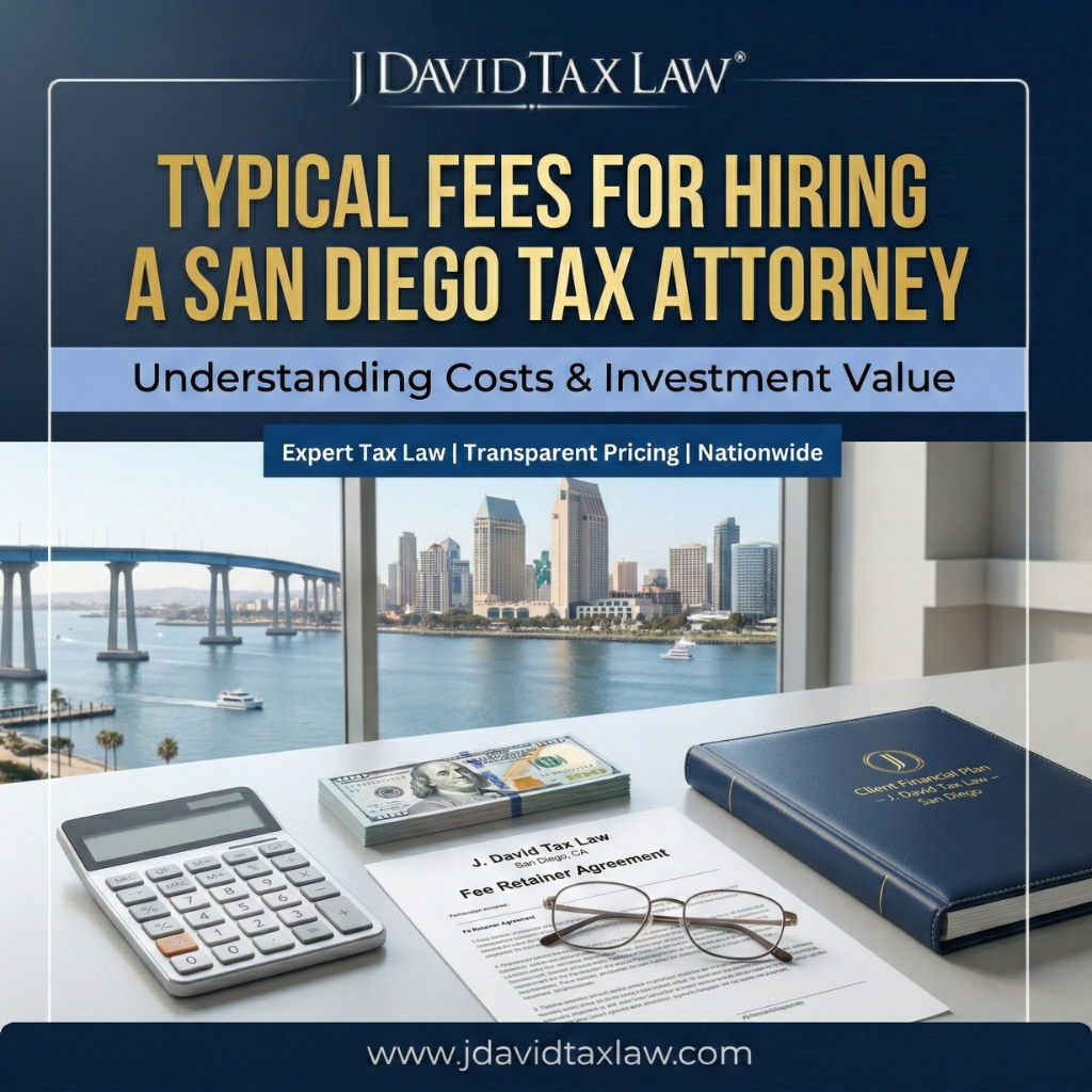 San Diego tax attorney cost