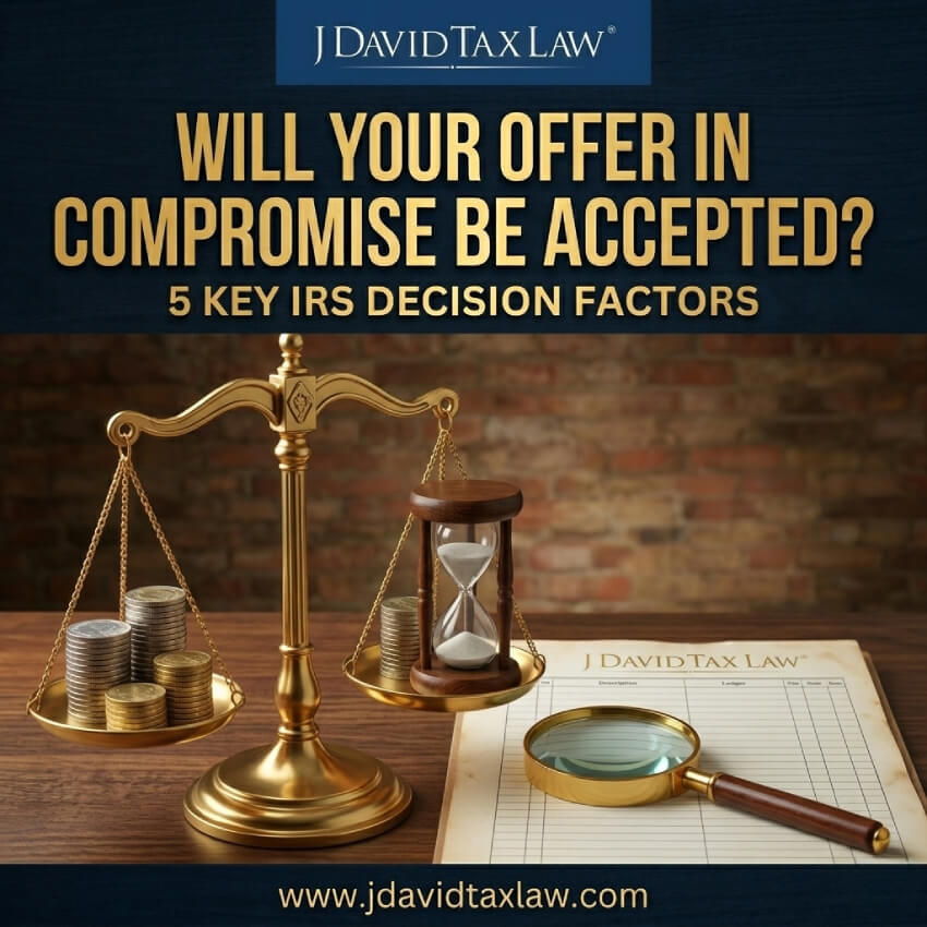 Will Your offer in compromise be accepted